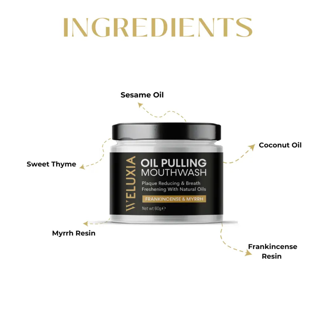 oil pulling frankincense & myrrh